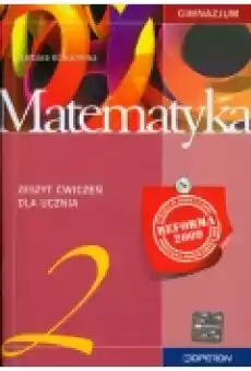 Matematyka Gimnazjum kl 2 ćwiczenia wydanie 2010 Książki Podręczniki i lektury