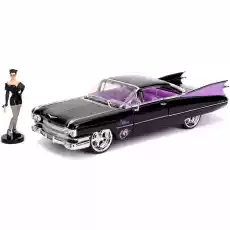 Model samochodu DC Bombshells Diecast 124 1959 Cadillac Wraz z figurką Catwoman Gadżety