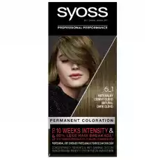 Syoss Permanent Coloration farba do włosów trwale koloryzująca 61 Naturalny Ciemny Blond Zdrowie i uroda Kosmetyki i akcesoria Pielęgnacja i stylizacja włosów Farby i szampony koloryzujące