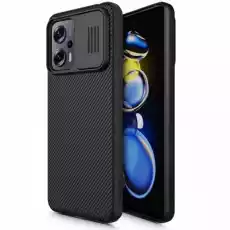 Etui z ochroną aparatu Nillkin CamShield do Xiaomi Poco X4 GT czarne Telefony i akcesoria Akcesoria telefoniczne Etui