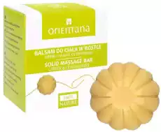 ORIENTANA Balsam do ciała w kostce Imbir i Trawa cytrynowa 100 naturalny 60g Zdrowie i uroda Kosmetyki i akcesoria Pielęgnacja skóry