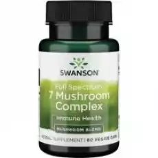 Swanson Usa FS 7 Mushroom Complex suplement diety 60 kaps Zdrowie i uroda Zdrowie Witaminy minerały suplementy diety