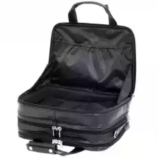 Skórzana torba podróżna na laptopa 17 z odpinanym wózkiem teczka 3w1 Mcklein Chicago 83585 Odzież obuwie dodatki Galanteria i dodatki Torby i walizki