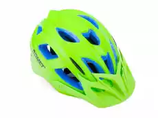 kask rowerowy dziecięcy romet 5091 zielony mat z daszkiem m 5256 not mapped