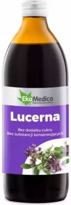 Lucerna sok 500ml Artykuły Spożywcze Zioła