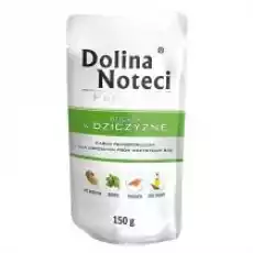 Dolina Noteci Premium Mokra karma dla psa bogata w dziczyznę saszetka 150 g Dom i ogród Artykuły zoologiczne Psy