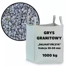 Grys Granitowy Dalmatyńczyk 1622 mm BIG BAG 1 tona Dom i ogród Ogród Rośliny i ochrona roślin