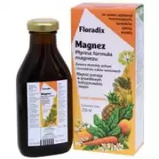 Floradix ZiołoPiast Magnez Suplement diety 250 ml Zdrowie i uroda Zdrowie Witaminy minerały suplementy diety