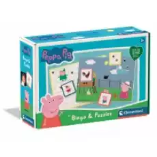 Bingo Świnka Peppa 16737 Clementoni Gry Gry planszowe