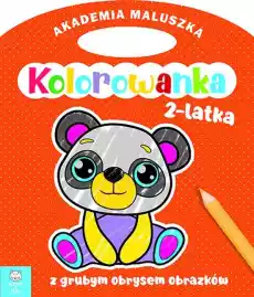 Panda Akademia maluszka Kolorowanka 2latka Książki Dla dzieci