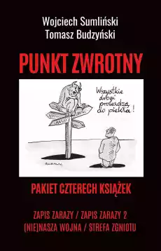 Pakiet PUNKT ZWROTNY Zapis zarazy Zapis zarazy 2 Nienasza wojna Strefa zgniotu Książki Literatura faktu