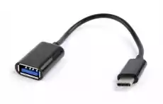 Gembird Adapter USB TypC męski do USB TypA żeński Komputery Akcesoria komputerowe Inne akcesoria komputerowe