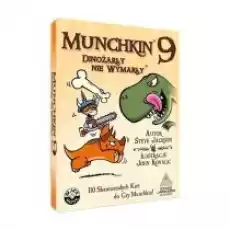 Munchkin 9 Dinożarły nie wymarły Black Monk Gry Gry planszowe