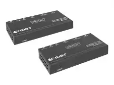 DIGITUS 4K HDBaseT Extender Set 70m PoC RS232 IR black Komputery Akcesoria komputerowe Inne akcesoria komputerowe