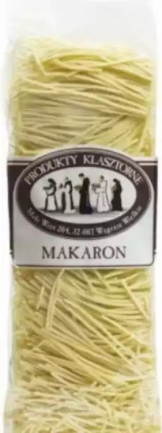 Makaron krajanka 250 g Produkty Klasztorne Artykuły Spożywcze Makarony