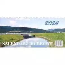 Kalendarz 2024 biurkowy poziomy Książki Kalendarze