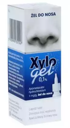 XYLOGEL 01 żel 10g flakon Zdrowie i uroda Zdrowie Leki Przeziębienie i grypa