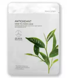 Antioxidant Green Tea Essence Mask antyoksydacyjna maseczka do twarzy Zielona Herbata 23g Zdrowie i uroda Kosmetyki i akcesoria Pielęgnacja twarzy Maseczki