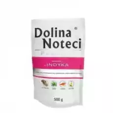 Dolina Noteci Premium Mokra karma dla psa bogata w indyka saszetka 500 g Dom i ogród Artykuły zoologiczne Psy