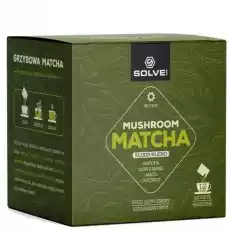 SOLVE LABS MUSHROOM MATCHA ELIXIR BLEND 12 SASZETEK Zdrowie i uroda Zdrowie Witaminy minerały suplementy diety