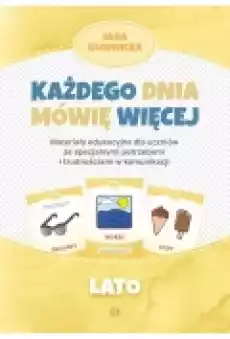 Każdego dnia mówię więcej Lato Książki Podręczniki i lektury