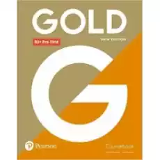 Gold New Edition B1 PreFirst Coursebook Książki Podręczniki i lektury