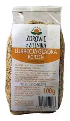 Natura Wita Lukrecja Gładka Korzeń 100g Artykuły Spożywcze Przyprawy