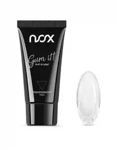 4060 Akrylożel NOX Gum it Transparentny 30 g Zdrowie i uroda Kosmetyki i akcesoria Manicure i pedicure Lakiery do paznokci