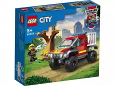 LEGO 60393 City Wóz strażacki 4x4 misja ratunkowa Dla dziecka Zabawki Klocki