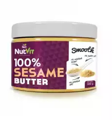 NUTVIT SESAME BUTTER 500G Artykuły Spożywcze Pasty i smarowidła