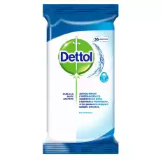 Dettol Dettol chusteczki do mycia i dezynfekcji powierzchni antybakteryjne i drożdżakobójcze 36 szt Zdrowie i uroda Zdrowie Preparaty do dezynfekcji