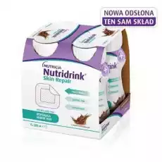 Nutridrink Skin Repair czekolada 4 x 200 ml Zdrowie i uroda