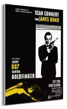 James Bond Goldfinger Obraz na płótnie Dom i ogród Wyposażenie wnętrz Dekoracja Obrazy i plakaty