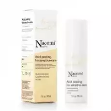 Nacomi Peeling do twarzy z kwasem laktobinowym 30 ml Zdrowie i uroda Kosmetyki i akcesoria Pielęgnacja twarzy