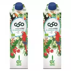 2 x Coconut Milk Napój Kokosowy Do Picia Bio 1 l Coco Artykuły Spożywcze