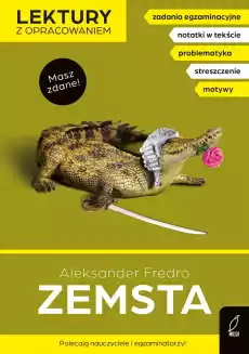 Zemsta Lektury szkolne z opracowaniem Książki Podręczniki i lektury