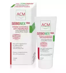 Sebionex Trio krem do cery trądzikowej 40ml Zdrowie i uroda Kosmetyki i akcesoria Pielęgnacja twarzy