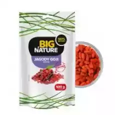 Big Nature Jagody Goji 500 g Artykuły Spożywcze Zdrowa żywność