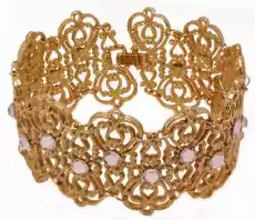 bransoleta koronka z kryształami b96951au Biżuteria i zegarki Wyroby jubilerskie Bransoletki