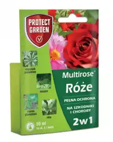 Multirose 2w1 Na Szkodniki i Choroby Róż 50 ml Protect Garden Dom i ogród Ogród Rośliny i ochrona roślin