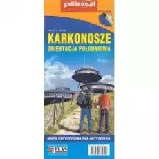 Mapa dla aktywnych Karkonosze orientacja poł Książki Literatura podróżnicza