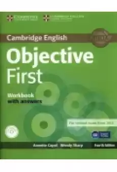 Objective First 4ed WB with Answers Audio CD Książki Podręczniki w obcych językach