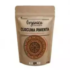 Organica Superfoods Kurkuma z pieprzem 100 g Bio Artykuły Spożywcze Przyprawy