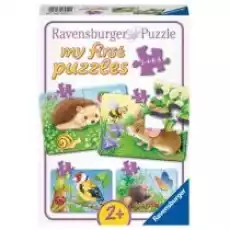 Puzzle 4w1 Słodcy mieszkańcy Ravensburger Dla dziecka Zabawki Puzzle