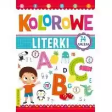 Kolorowe literki Książki Dla dzieci