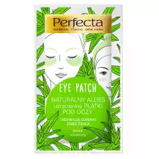 Perfecta Eye Patch Naturalny Aloes ultracienkie płatki pod oczy 2szt Zdrowie i uroda Kosmetyki i akcesoria Pielęgnacja twarzy Maseczki