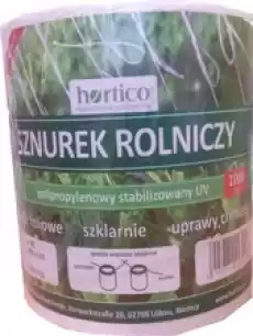 HORTICO Sznurek UV rolniczy PP TEX 1000 5kg Dom i ogród Ogród