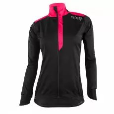 Kaymaq jwsw100 damska zimowa kurtka rowerowa softshell czarny Rozmiar L Sport i rekreacja