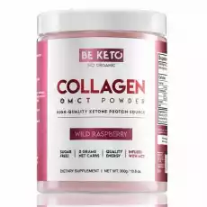 Keto Kolagen z Olejem MCT Dzika Malina 300 g Beketo Artykuły Spożywcze