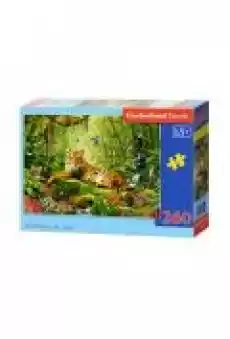 Puzzle 260 el His Majesty the Tiger Dla dziecka Zabawki Puzzle